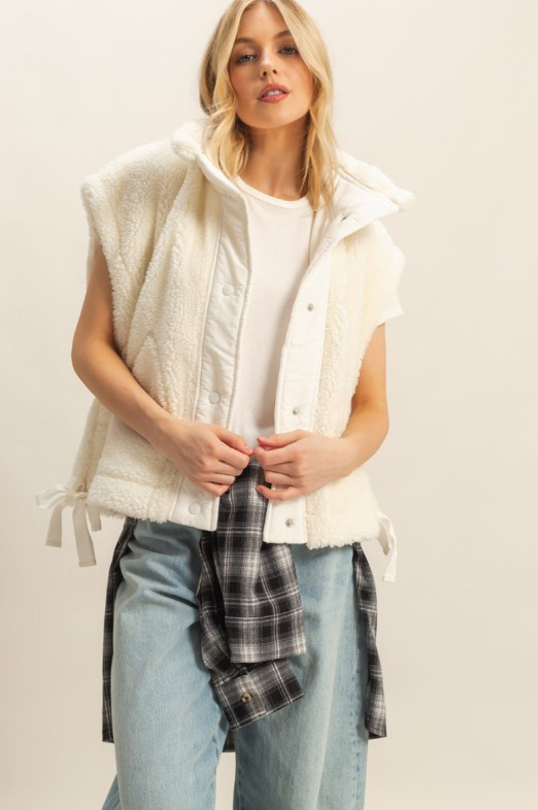The Cozy Sherpa Vest