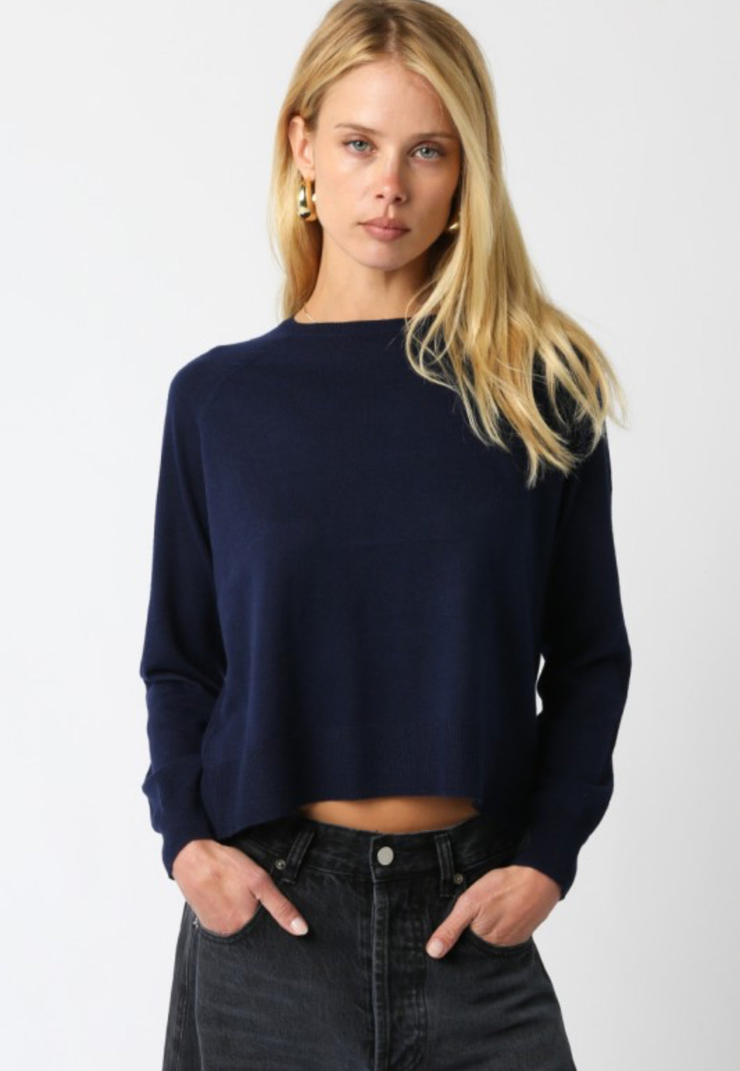 The Effortless Navy Knit