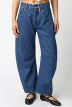 Load image into Gallery viewer, Riley Wide-Leg Denim Jeans
