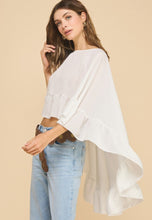 Load image into Gallery viewer, The Isla Ruffle Hem Blouse
