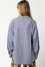 Load image into Gallery viewer, Harper Striped Oversized Shirt
