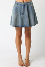 Load image into Gallery viewer, Classic A-Line Denim Skirt
