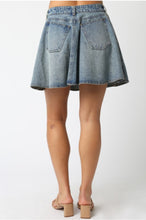 Load image into Gallery viewer, Classic A-Line Denim Skirt
