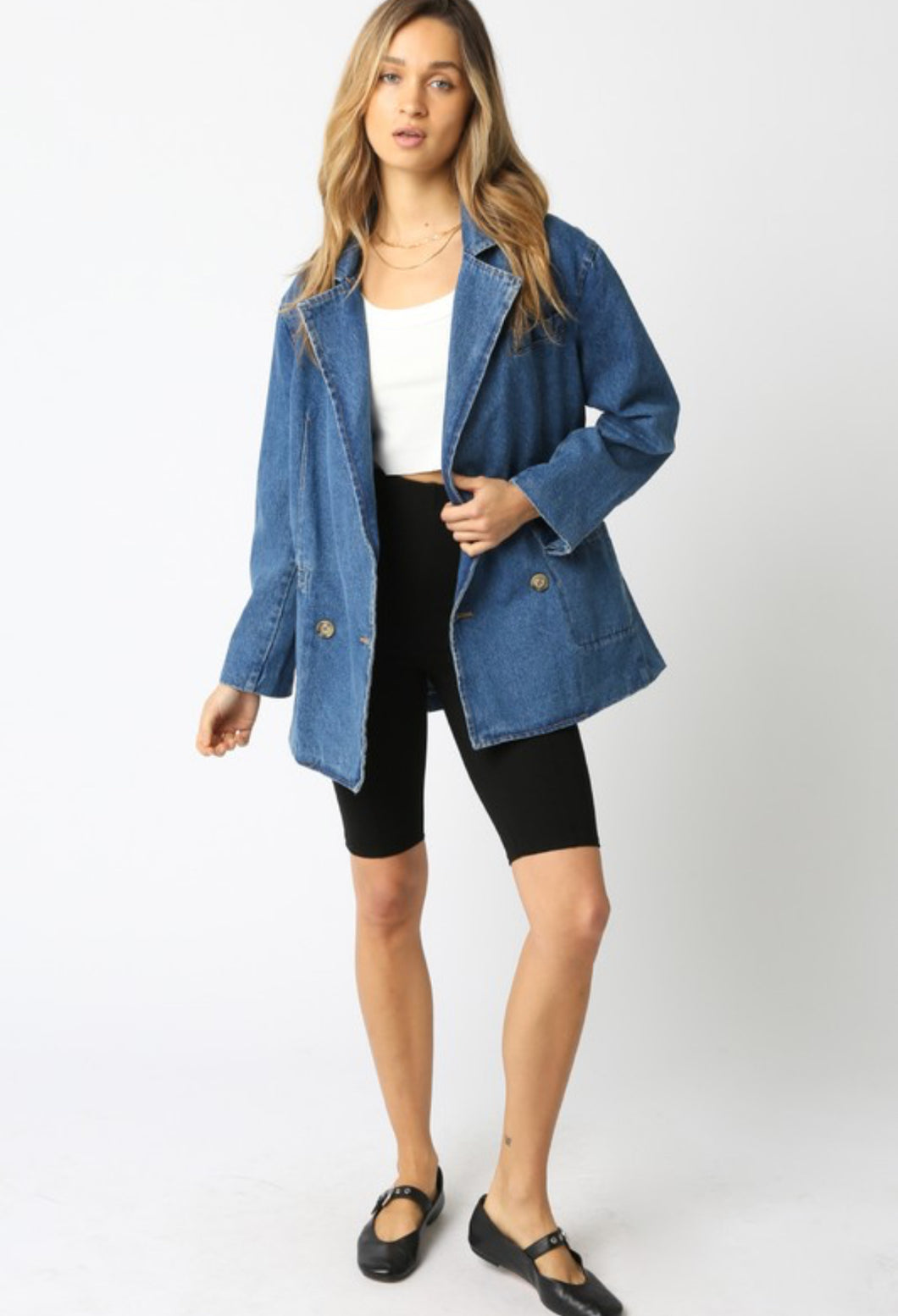 Logan Denim Blazer