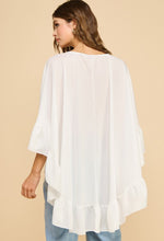 Load image into Gallery viewer, The Isla Ruffle Hem Blouse
