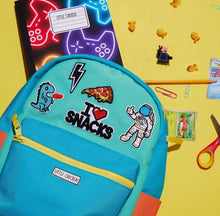 Load image into Gallery viewer, Colorful patch backpack
