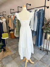 Load image into Gallery viewer, Eyelet maxi dress
