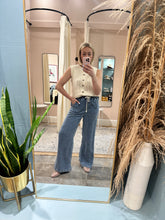 Load image into Gallery viewer, Chambray Wide Leg
