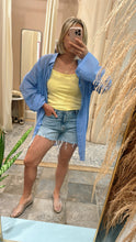 Load image into Gallery viewer, Distressed Hem Shorts
