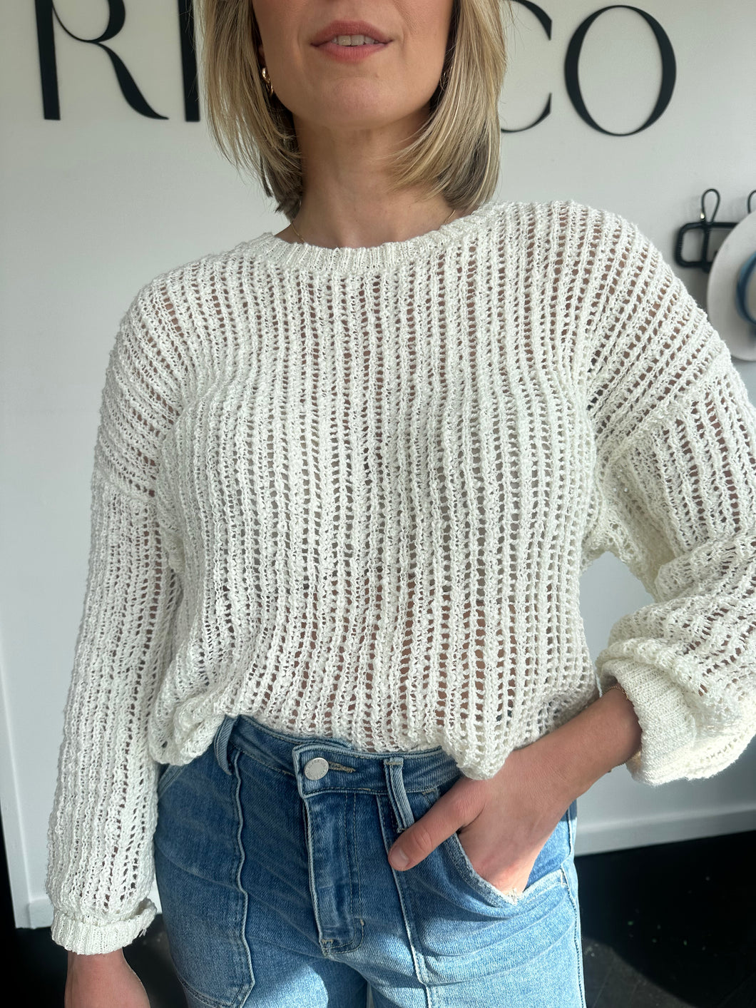 sadie knit pullover