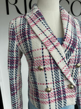 Load image into Gallery viewer, Paige plaid blazer
