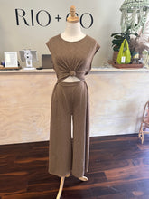 Load image into Gallery viewer, Take the town jumpsuit (mocha)
