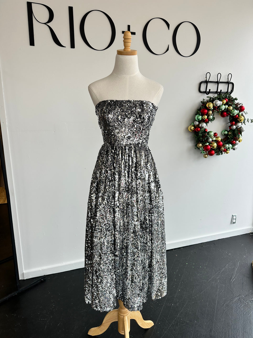 Angel sequin midi