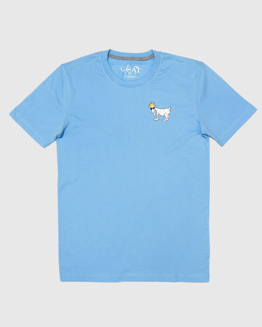 Goat USA og t-shirt (carolina blue)