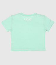 Load image into Gallery viewer, Goat USA OG Women&#39;s Crop Top (Mint)
