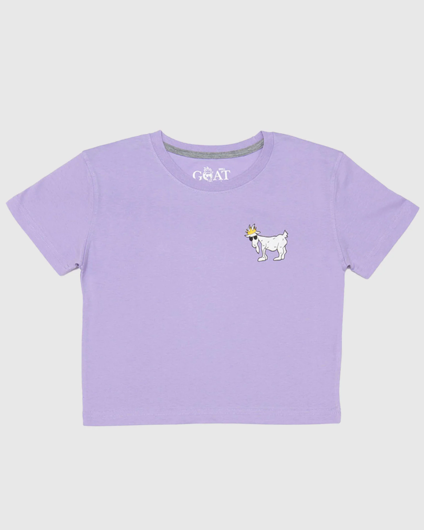 Goat USA OG Women's Crop Top (purple)