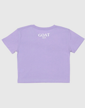 Load image into Gallery viewer, Goat USA OG Women&#39;s Crop Top (purple)
