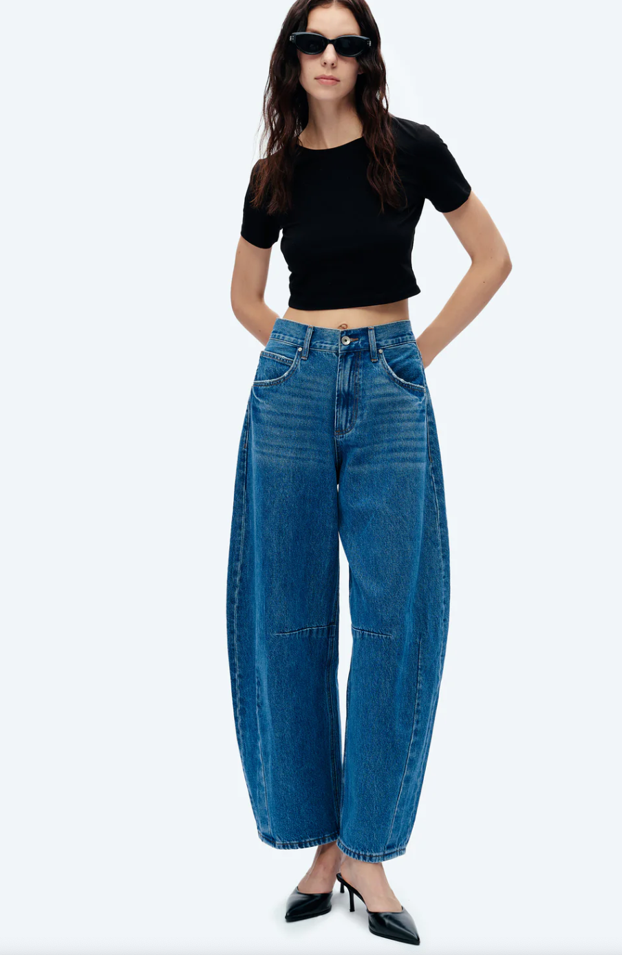 Katia barrel leg denim