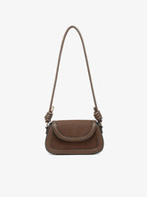 Load image into Gallery viewer, Marina Suede Crossbody Bag w/ Vegan Leather Trim
