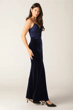 Load image into Gallery viewer, Lace and Velvet Jumpsuit
