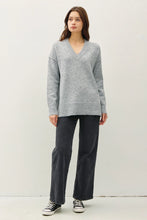 Load image into Gallery viewer, Oversized V-Neck Sweater
