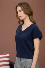 Load image into Gallery viewer, Nora V-Neck Knit Top
