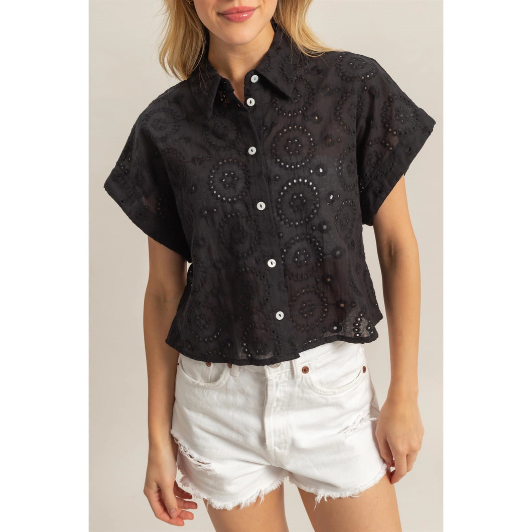Eyelet Top