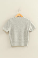 Load image into Gallery viewer, Short Sleeve Sweater Top
