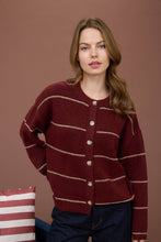 Load image into Gallery viewer, Lena Striped Cardigan
