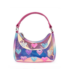 Load image into Gallery viewer, metallic heart purse
