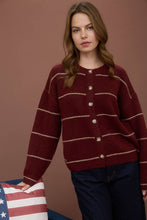 Load image into Gallery viewer, Lena Striped Cardigan
