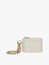 Load image into Gallery viewer, Rhodes Quilted Wallet w/ Chain Bangle
