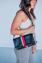 Load image into Gallery viewer, Black Multi Stripe Crossbody
