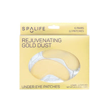 Load image into Gallery viewer, Rejuvenating Gold Dust Under Eye Masks - 6 Pairs
