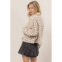 Load image into Gallery viewer, Plaid Short Jacket
