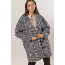 Load image into Gallery viewer, Plaid Oversized Coat

