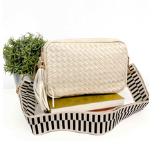 Load image into Gallery viewer, willow woven crossbody bag
